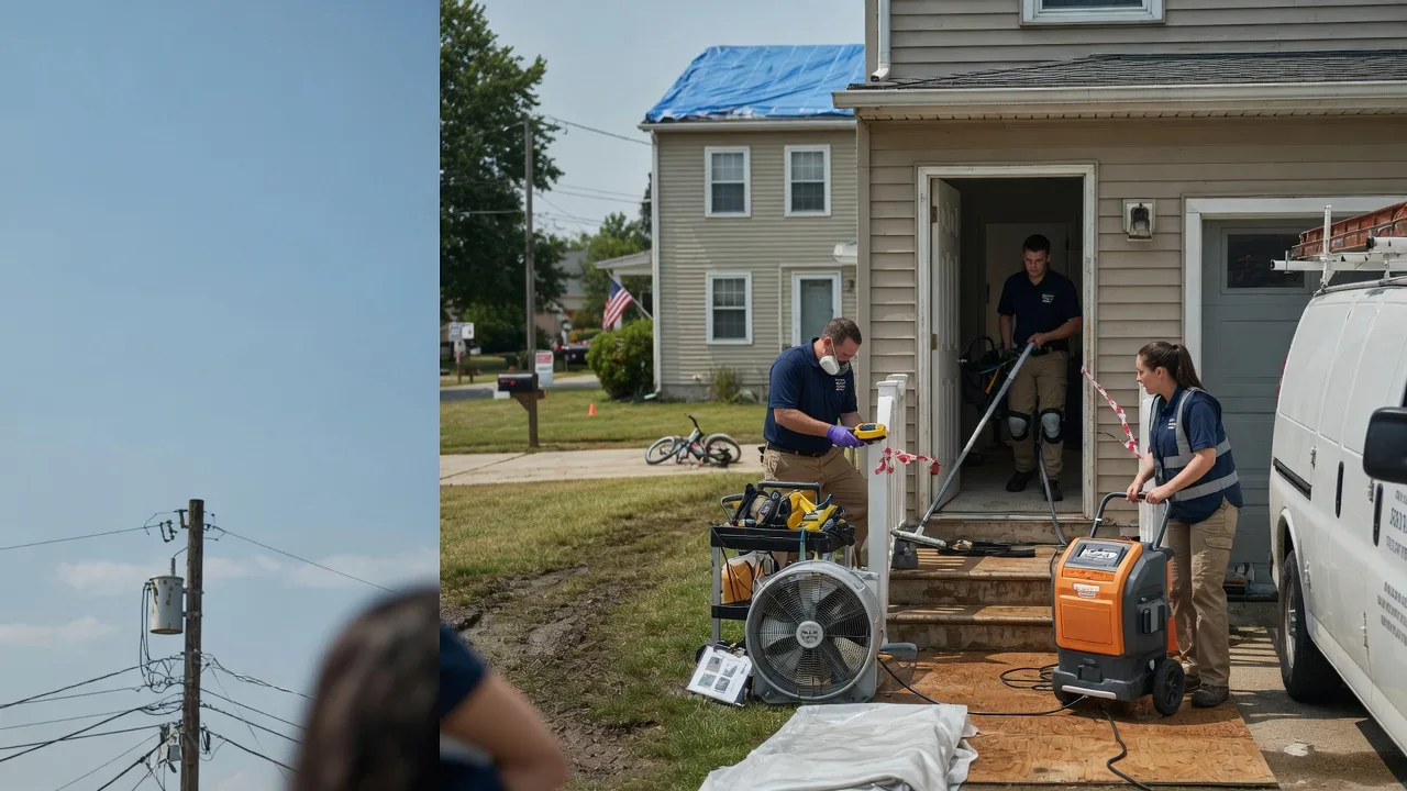 Water Damage Repair in East Branch, NY near me